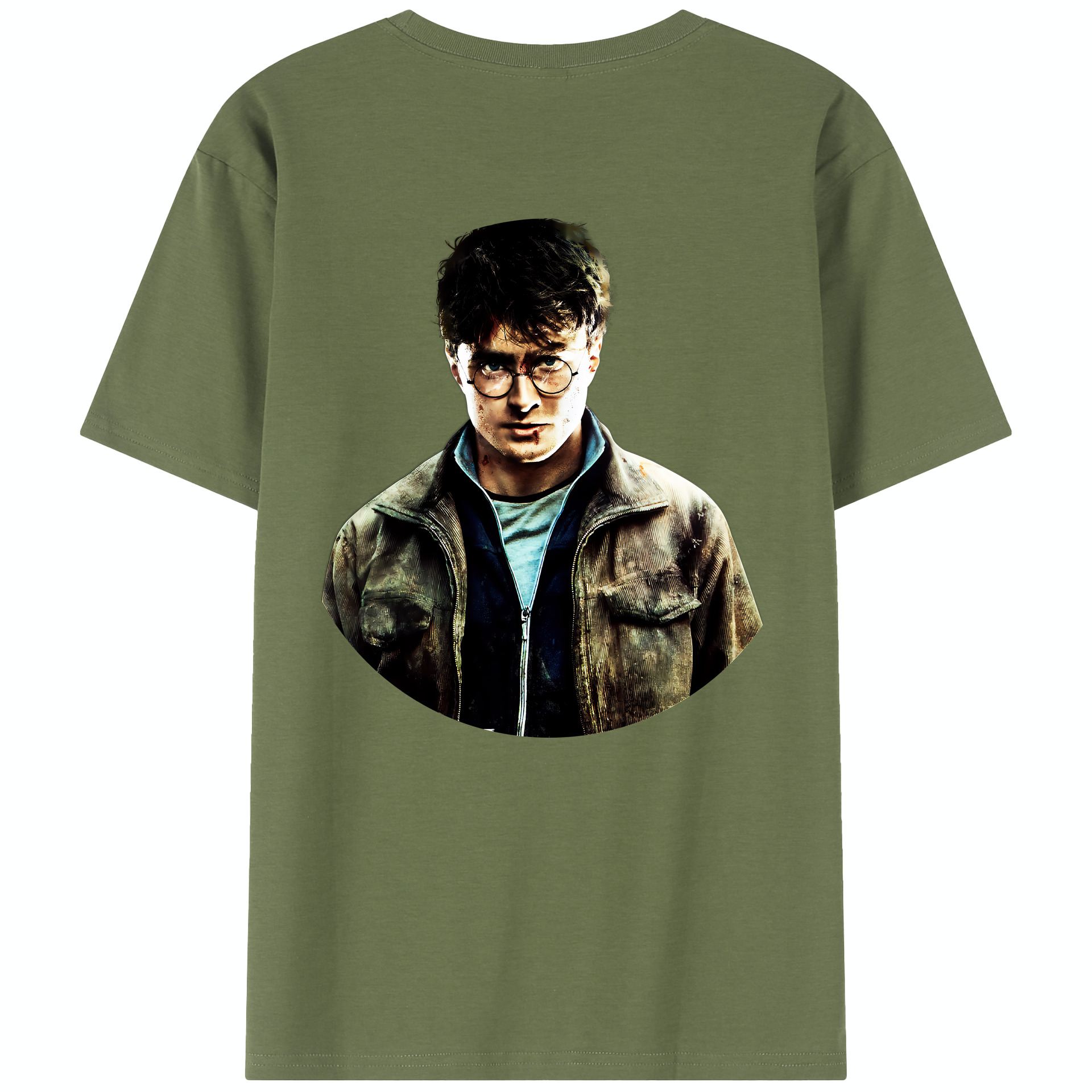 （画像用） Harry Potter ハリー・ポッターシリーズ 綿100％半袖Tシャツ（背面プリント）